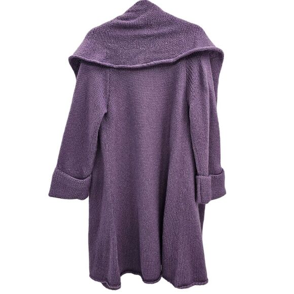 SOFT SURROUNDINGS Cardigan Medium Sweater Wool Mohair Chunky Telluride Long - Picture 2 of 10